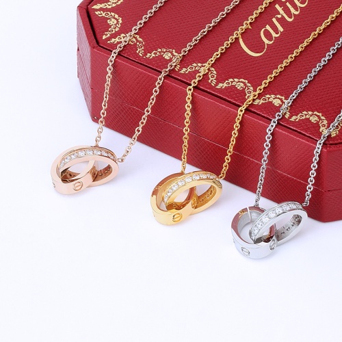 Replica Cartier Necklaces #1205437 $29.00 USD for Wholesale