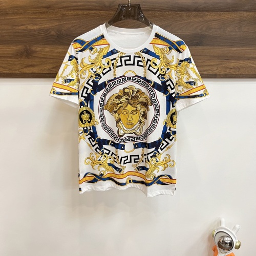 Versace T-Shirts Short Sleeved For Men #1205570 $82.00 USD, Wholesale Replica Versace T-Shirts