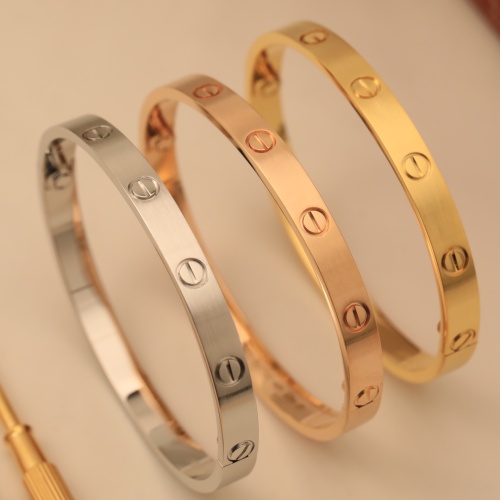 Replica Cartier bracelets In Rose Gold For Unisex #1205763 $64.00 USD for Wholesale