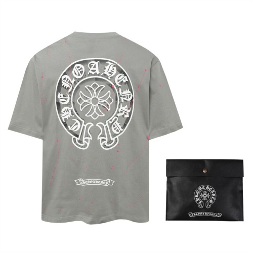 Chrome Hearts T-Shirts Short Sleeved For Unisex #1206878 $52.00 USD, Wholesale Replica Chrome Hearts T-Shirts