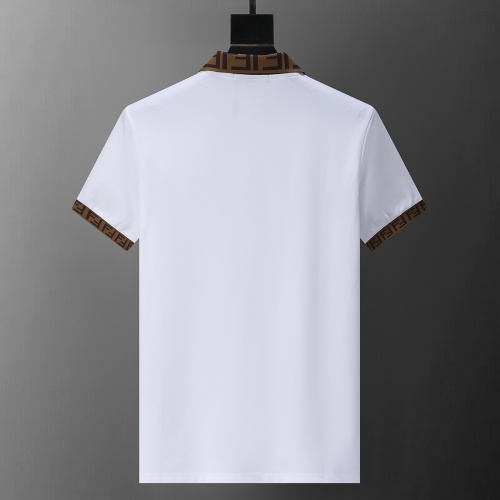 Replica Fendi T-Shirts Short Sleeved For Men #1206971 $27.00 USD for Wholesale