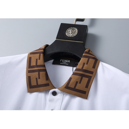 Replica Fendi T-Shirts Short Sleeved For Men #1206971 $27.00 USD for Wholesale