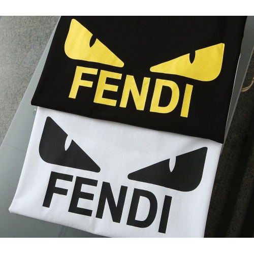 Replica Fendi T-Shirts Short Sleeved For Men #1207187 $29.00 USD for Wholesale