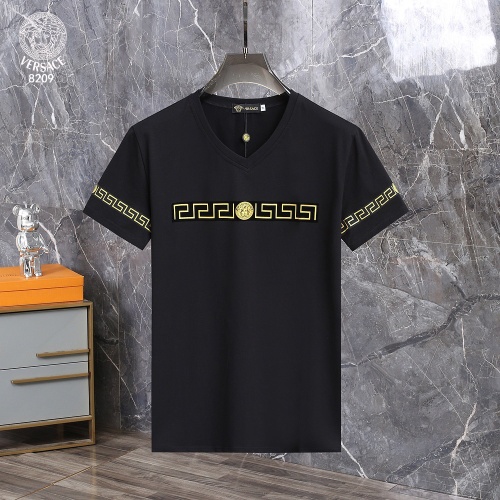 Versace T-Shirts Short Sleeved For Men #1207302 $29.00 USD, Wholesale Replica Versace T-Shirts