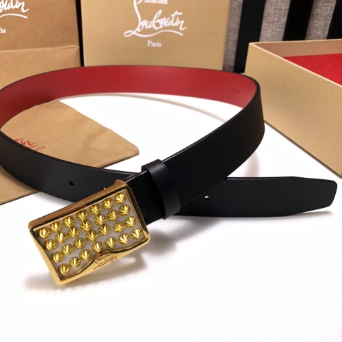 Replica Christian Louboutin CL AAA Quality Belts For Men #1207525 $80.00 USD for Wholesale