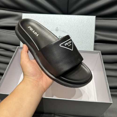 Replica Prada Slippers For Men #1208104 $52.00 USD for Wholesale