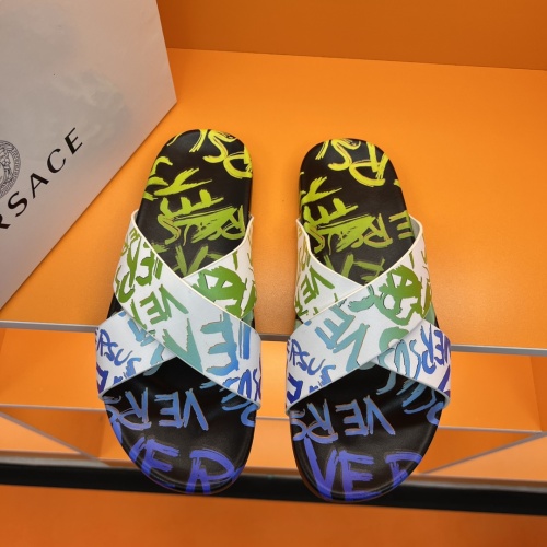 Versace Slippers For Men #1208132 $52.00 USD, Wholesale Replica Versace Slippers