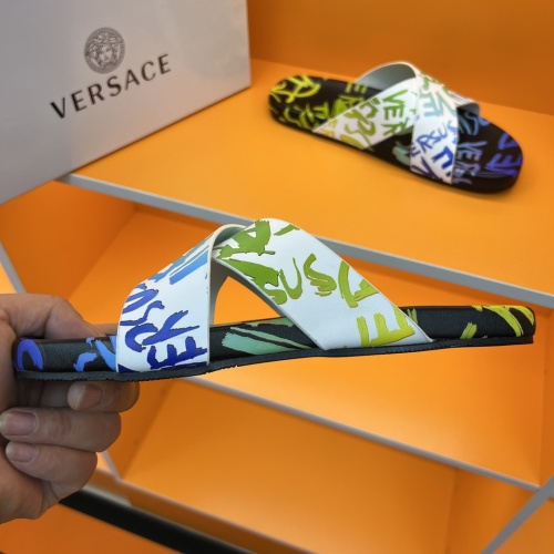 Replica Versace Slippers For Men #1208132 $52.00 USD for Wholesale