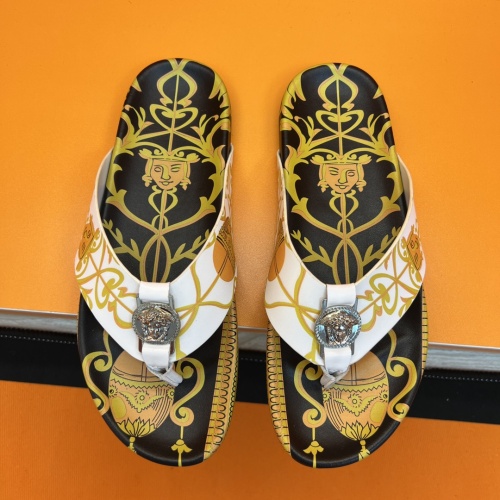 Versace Slippers For Men #1208140 $52.00 USD, Wholesale Replica Versace Slippers