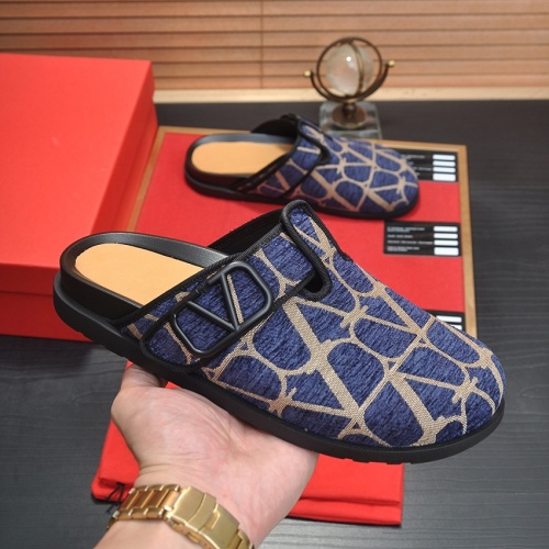 Replica Valentino Slippers For Men #1208518 $60.00 USD for Wholesale