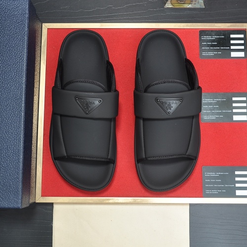 Replica Prada Slippers For Men #1208521 $60.00 USD for Wholesale