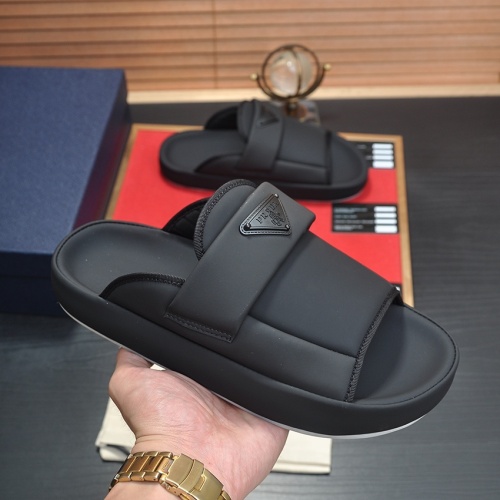 Replica Prada Slippers For Men #1208521 $60.00 USD for Wholesale