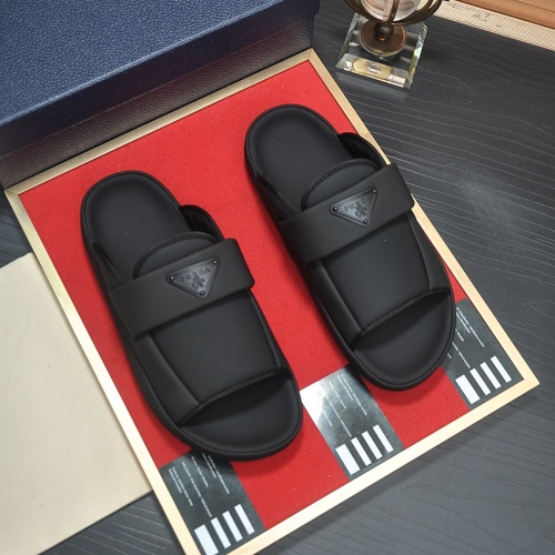 Replica Prada Slippers For Men #1208521 $60.00 USD for Wholesale