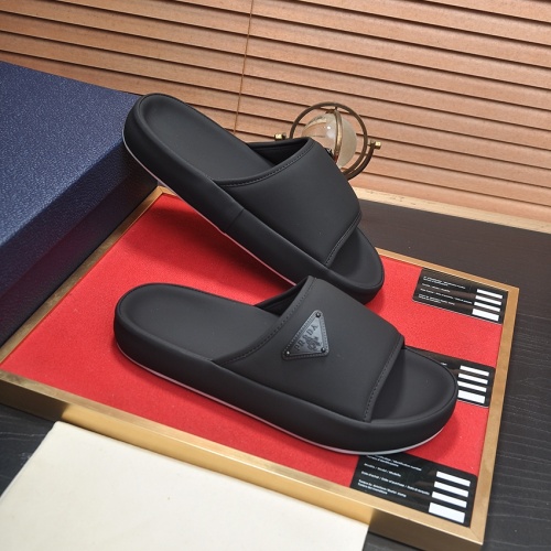 Replica Prada Slippers For Men #1208522 $60.00 USD for Wholesale