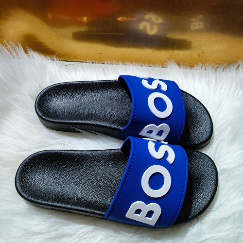 Replica Boss Slippers For Men #1208694 $48.00 USD for Wholesale