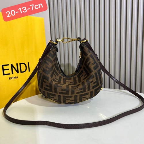 Fendi AAA Quality Messenger Bags For Women #1208947 $92.00 USD, Wholesale Replica Fendi AAA Messenger Bags