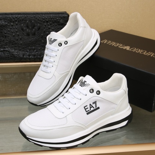 Armani Casual Shoes For Men #1209201 $92.00 USD, Wholesale Replica Armani Casual Shoes