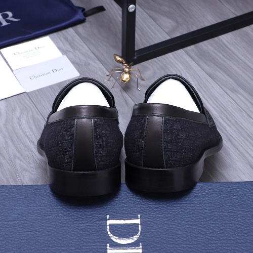 Replica Christian Dior Leather Shoes For Men #1209335 $96.00 USD for Wholesale