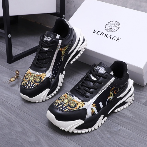 Versace Casual Shoes For Men #1209389 $92.00 USD, Wholesale Replica Versace Casual Shoes