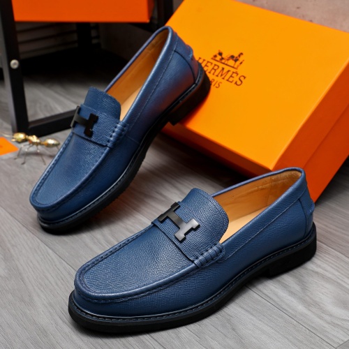 Hermes Leather Shoes For Men #1209460 $82.00 USD, Wholesale Replica Hermes Leather Shoes