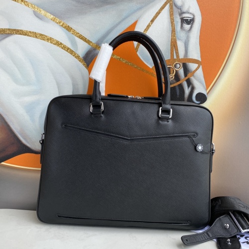 Replica Mont Blanc AAA Man Handbags #1209498 $175.00 USD for Wholesale