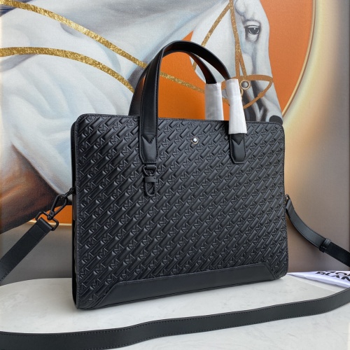 Replica Mont Blanc AAA Man Handbags #1209502 $192.00 USD for Wholesale