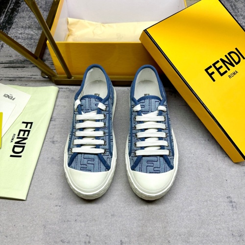 Replica Fendi Casual Shoes For Men #1209910 $88.00 USD for Wholesale