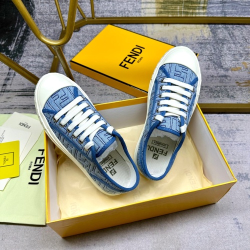 Replica Fendi Casual Shoes For Women #1209911 $85.00 USD for Wholesale