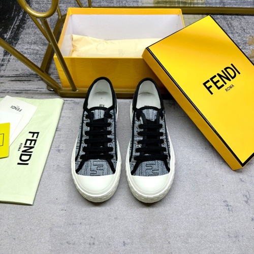 Replica Fendi Casual Shoes For Men #1209914 $88.00 USD for Wholesale