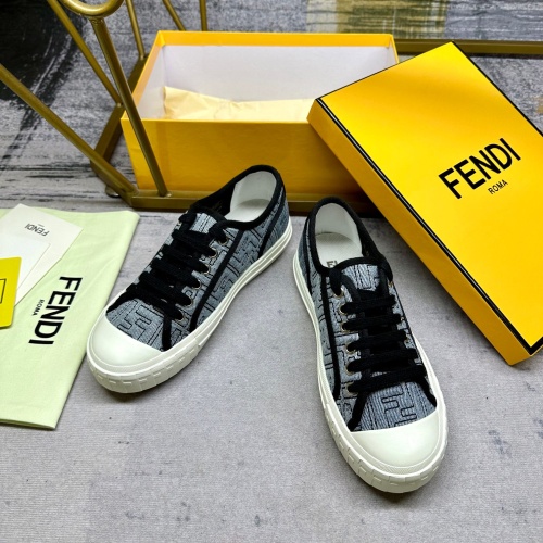 Replica Fendi Casual Shoes For Men #1209914 $88.00 USD for Wholesale