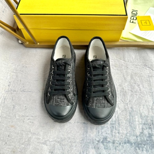 Replica Fendi Casual Shoes For Women #1209917 $85.00 USD for Wholesale