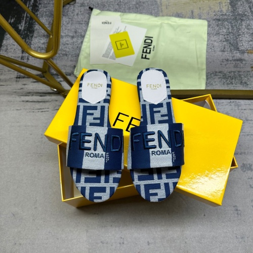 Fendi Slippers For Women #1210037 $82.00 USD, Wholesale Replica Fendi Slippers