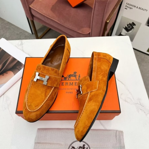 Hermes Leather Shoes For Women #1210088 $96.00 USD, Wholesale Replica Hermes Leather Shoes