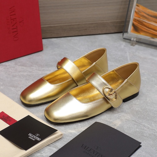 Valentino Flat Shoes For Women #1210334 $108.00 USD, Wholesale Replica Valentino Flat Shoes