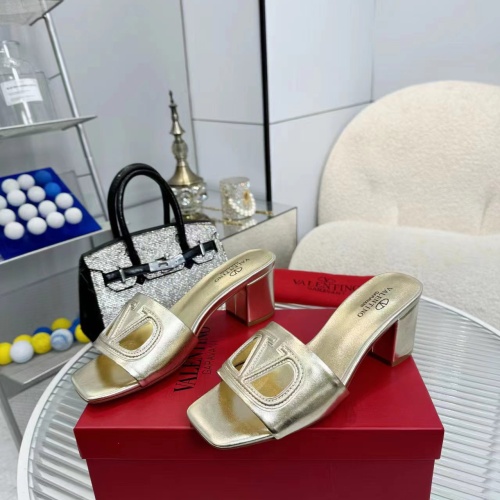 Replica Valentino Slippers For Women #1210525 $76.00 USD for Wholesale