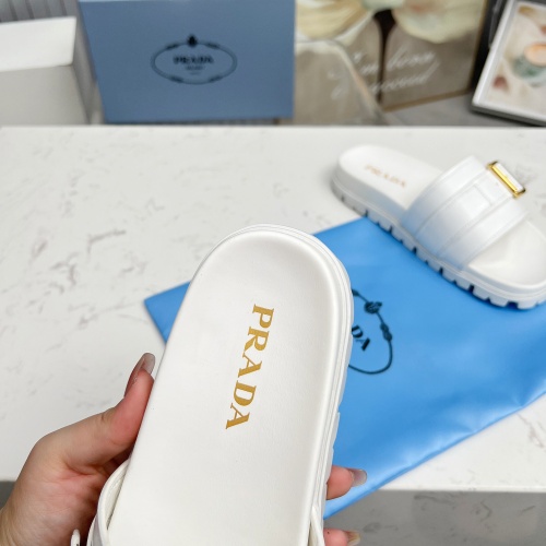 Replica Prada Slippers For Women #1210604 $85.00 USD for Wholesale
