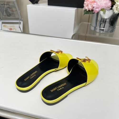 Replica Yves Saint Laurent YSL Slippers For Women #1211066 $80.00 USD for Wholesale