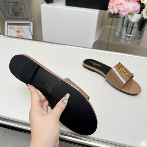 Replica Yves Saint Laurent YSL Slippers For Women #1211069 $80.00 USD for Wholesale