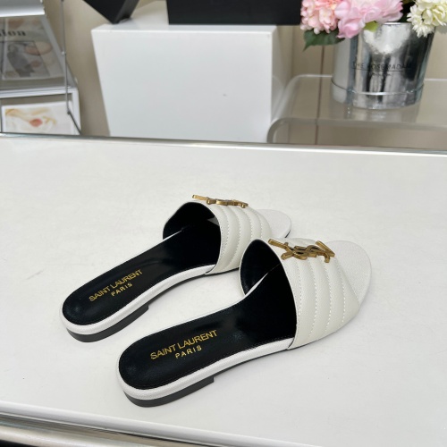 Replica Yves Saint Laurent YSL Slippers For Women #1211076 $80.00 USD for Wholesale