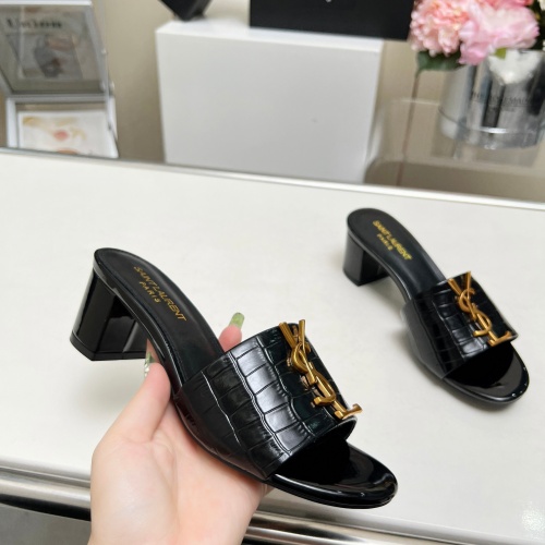Replica Yves Saint Laurent YSL Slippers For Women #1211088 $100.00 USD for Wholesale