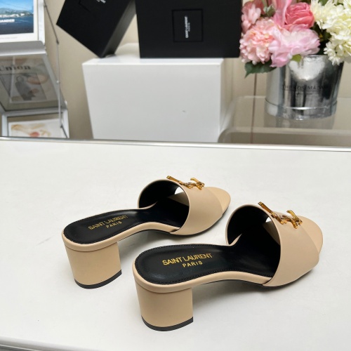 Replica Yves Saint Laurent YSL Slippers For Women #1211091 $100.00 USD for Wholesale