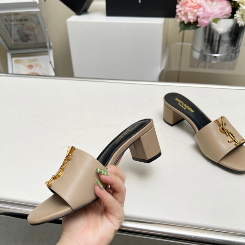 Replica Yves Saint Laurent YSL Slippers For Women #1211092 $100.00 USD for Wholesale