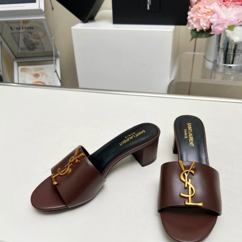 Replica Yves Saint Laurent YSL Slippers For Women #1211094 $100.00 USD for Wholesale