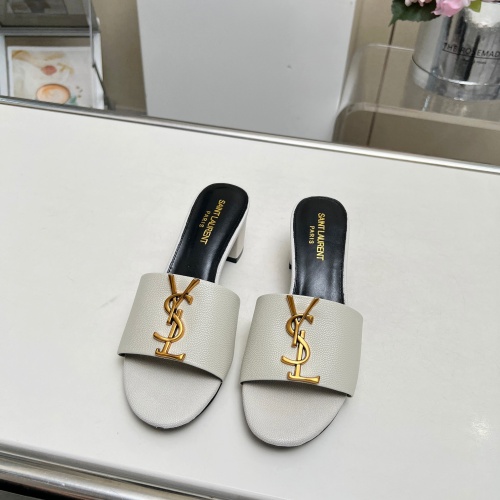 Replica Yves Saint Laurent YSL Slippers For Women #1211096 $100.00 USD for Wholesale