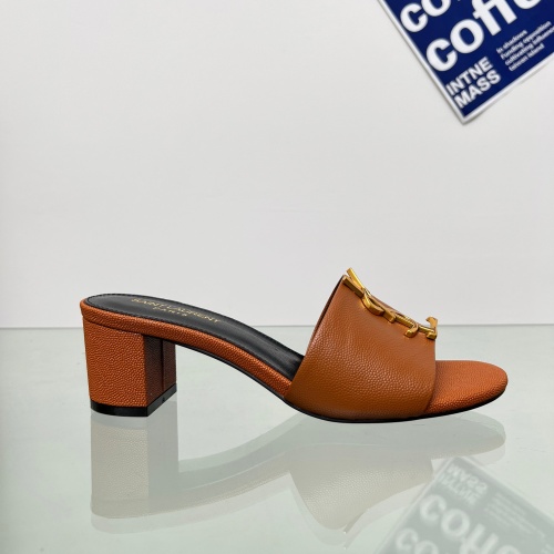 Replica Yves Saint Laurent YSL Slippers For Women #1211098 $100.00 USD for Wholesale
