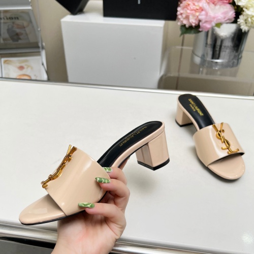 Replica Yves Saint Laurent YSL Slippers For Women #1211102 $100.00 USD for Wholesale