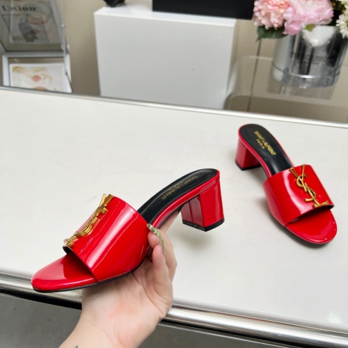 Replica Yves Saint Laurent YSL Slippers For Women #1211107 $100.00 USD for Wholesale