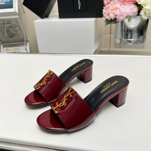 Replica Yves Saint Laurent YSL Slippers For Women #1211112 $100.00 USD for Wholesale