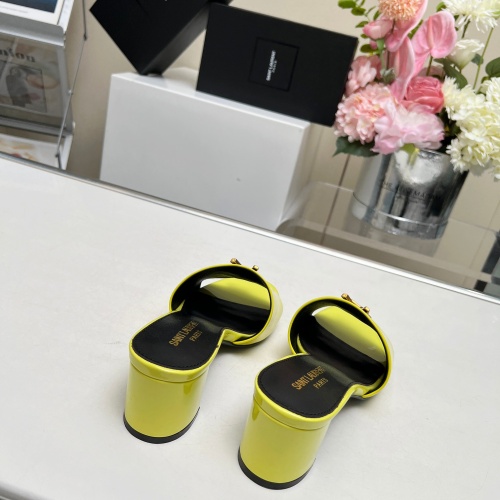Replica Yves Saint Laurent YSL Slippers For Women #1211117 $100.00 USD for Wholesale
