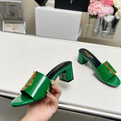 Replica Yves Saint Laurent YSL Slippers For Women #1211120 $100.00 USD for Wholesale